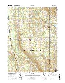 Orangeville 2016 topographic map thumbnail