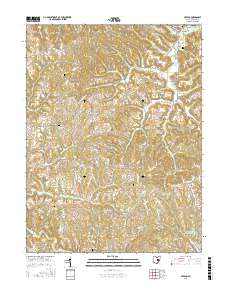 Otsego 2016 topographic map thumbnail