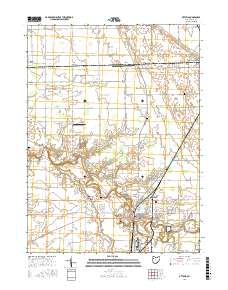 Ottawa 2016 topographic map thumbnail