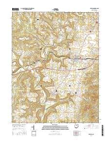 Peebles 2016 topographic map thumbnail