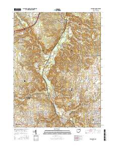 Peninsula 2016 topographic map thumbnail