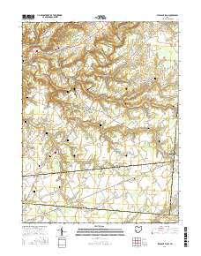 Pleasant Plain 2016 topographic map thumbnail
