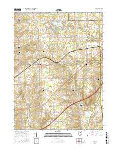 Polk 2016 topographic map thumbnail