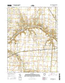 Port Jefferson 2016 topographic map thumbnail