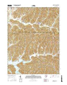 Quaker City 2016 topographic map thumbnail