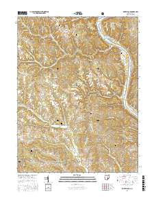 Rokeby Lock 2016 topographic map thumbnail