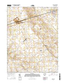 Sabina 2016 topographic map thumbnail
