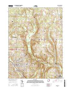 Salem 2016 topographic map thumbnail