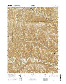 Salineville 2016 topographic map thumbnail