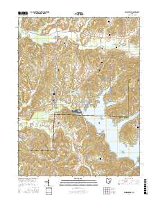 Senecaville 2016 topographic map thumbnail