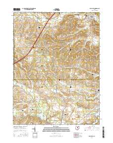 Bellville 2016 topographic map thumbnail