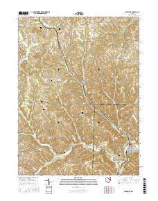 Bergholz 2016 topographic map thumbnail