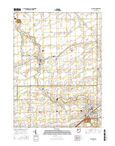 Bluffton 2016 topographic map thumbnail