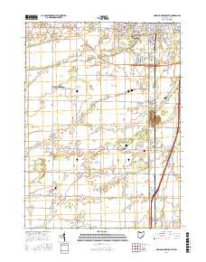 Bowling Green South 2016 topographic map thumbnail