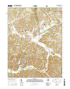 Bremen 2016 topographic map thumbnail