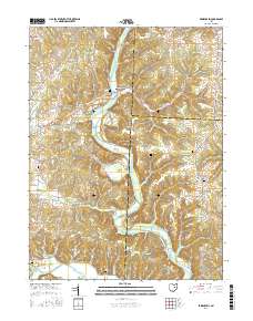 Brinkhaven 2016 topographic map thumbnail
