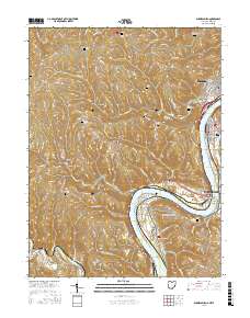 Businessburg 2016 topographic map thumbnail