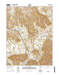 Shandon 2016 topographic map thumbnail
