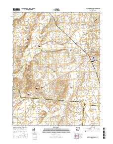South Charleston 2016 topographic map thumbnail