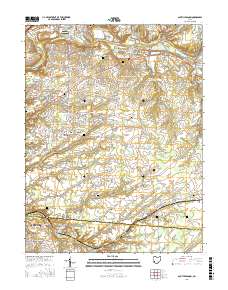 South Lebanon 2016 topographic map thumbnail