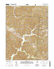 South Webster 2016 topographic map thumbnail
