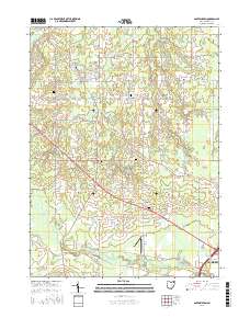Southington 2016 topographic map thumbnail