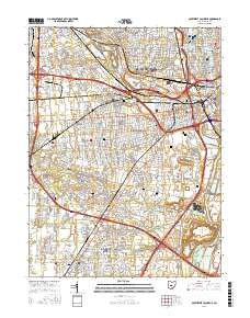 Southwest Columbus 2016 topographic map thumbnail