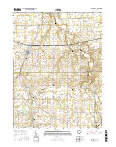 Spencerville 2016 topographic map thumbnail