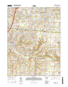 Springboro 2016 topographic map thumbnail
