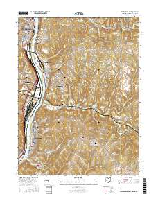 Steubenville East 2016 topographic map thumbnail