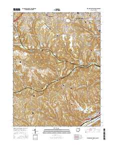 Steubenville West 2016 topographic map thumbnail
