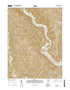 Stockport 2016 topographic map thumbnail