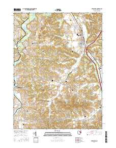 Strasburg 2016 topographic map thumbnail
