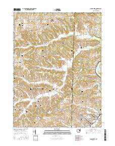 Sugarcreek 2016 topographic map thumbnail