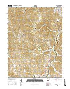 The Plains 2016 topographic map thumbnail