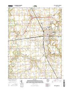 Upper Sandusky 2016 topographic map thumbnail