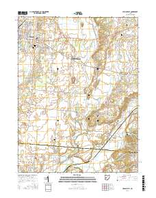 Urbana East 2016 topographic map thumbnail