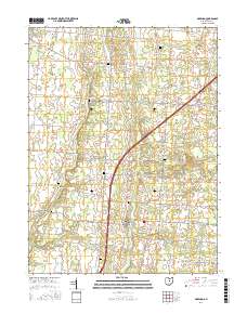 Marengo 2016 topographic map thumbnail