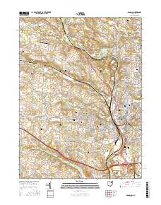 Massillon 2016 topographic map thumbnail