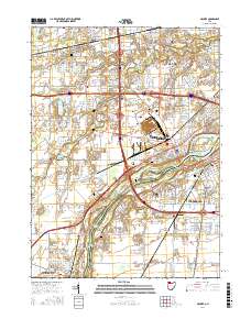 Maumee 2016 topographic map thumbnail