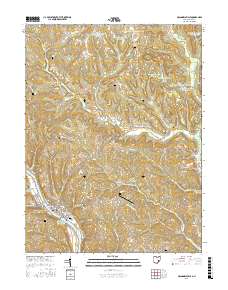 McConnelsville 2016 topographic map thumbnail