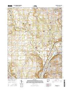 Miamisburg 2016 topographic map thumbnail