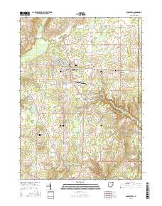 Middlefield 2016 topographic map preview