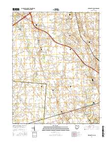 Milledgeville 2016 topographic map thumbnail