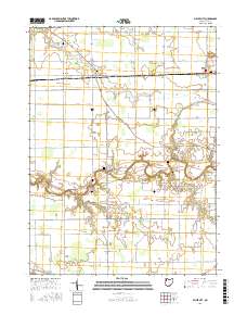 Miller City 2016 topographic map thumbnail