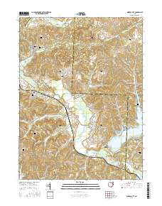 Mineral City 2016 topographic map thumbnail