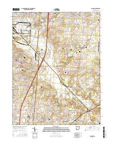 Monroe 2016 topographic map thumbnail