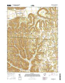 Morgantown 2016 topographic map thumbnail