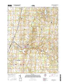 Mount Gilead 2016 topographic map thumbnail