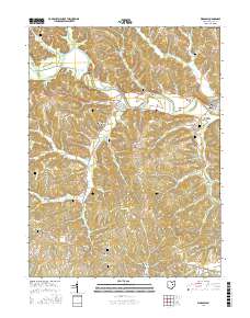 Warsaw 2016 topographic map thumbnail